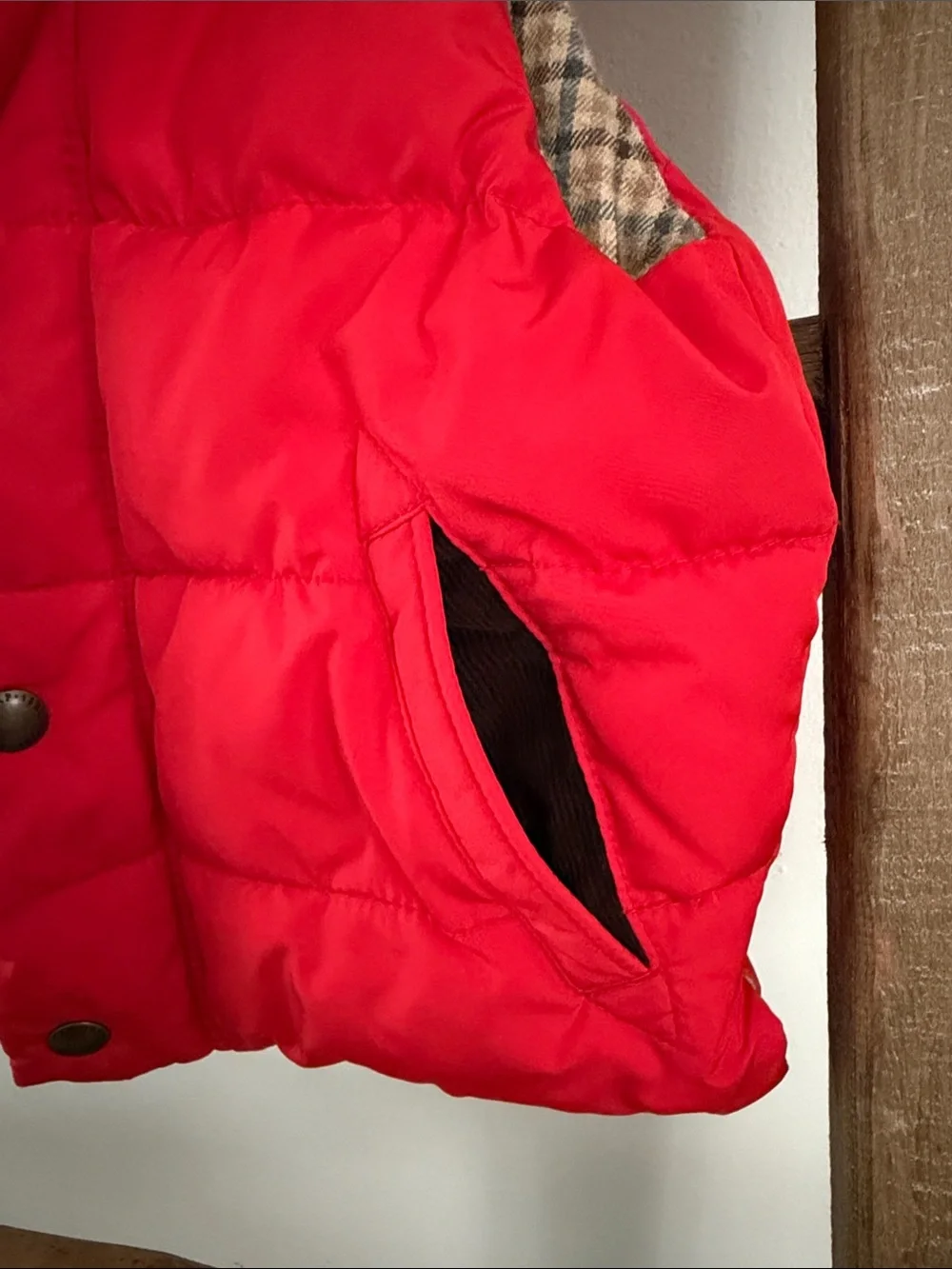 GAP size 18-24 months Kids Red Puffer Vest - Lightweight Layering Vest